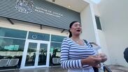 Madre de Dafne acude a Fiscalía General de Justicia de El Mante.| Especial