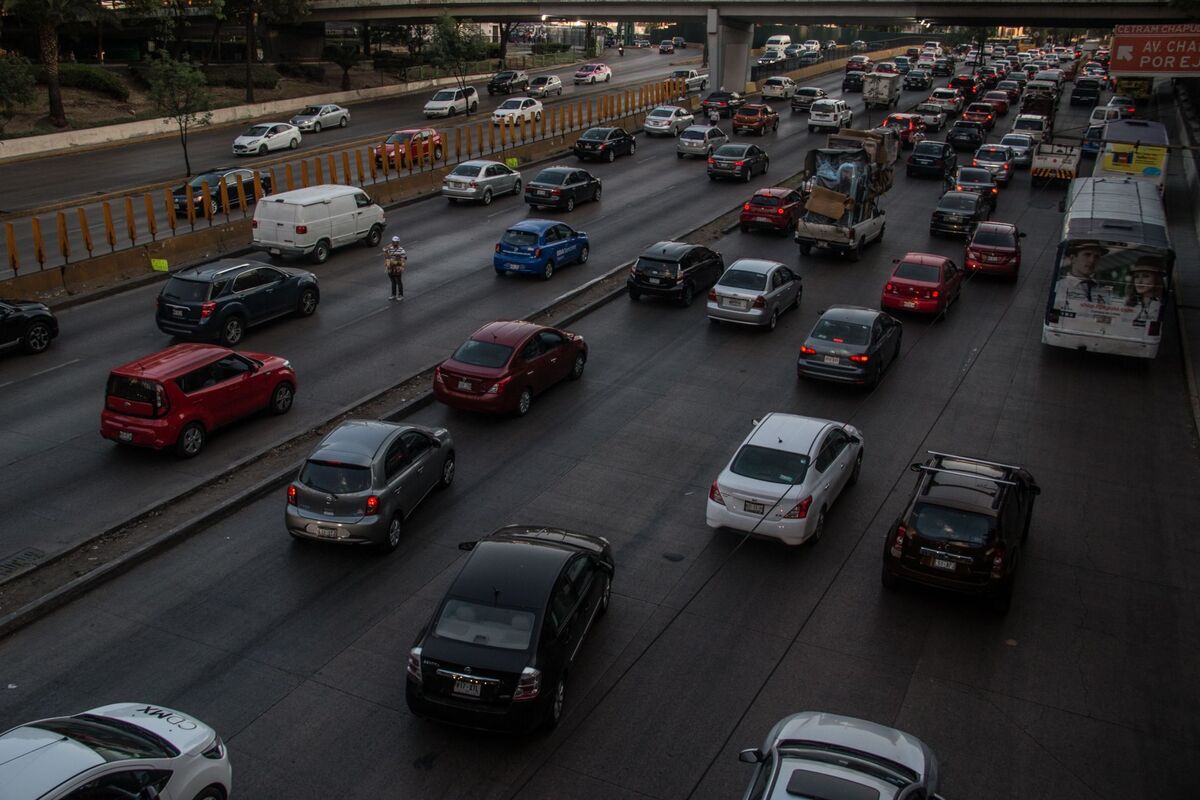 Periodo vacacional cuando baja el aforo vehicular en todas las vialidades.