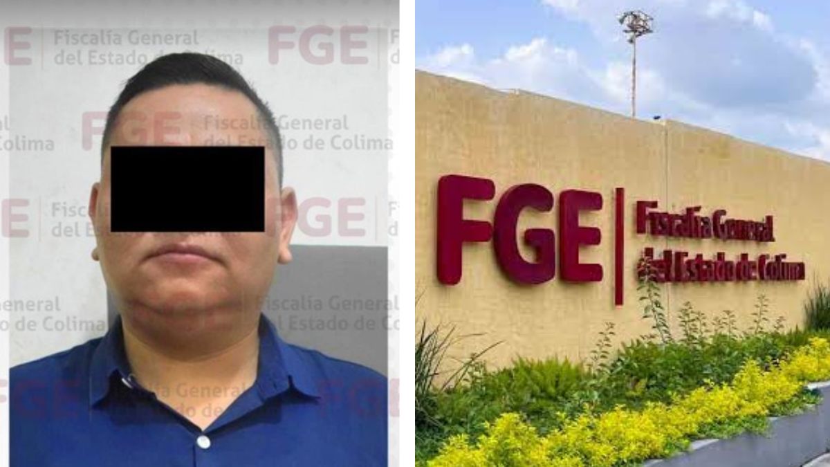 Carlos Antonio 'N' es sentenciado por abuso sexual contra un adolescente de 13 años. | FGE Colima vía Facebook