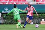 Caro Jaramillo es una de las piezas clave de la escuadra rojiblanca. | Chivas Femenil