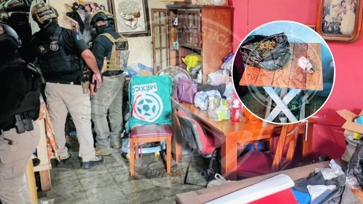 Cateos en Monterrey y San Nicolás aseguran drogas y efectivo