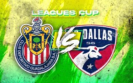 Chivas y FC Dallas se enfrentan en la Leagues Cup 2026, por lo que aquí te traemos todos los detalles.