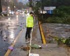 Se desborda el Río Magdalena en Ciudad de México por lluvias intensas. / X @SGIRPC_CDMX