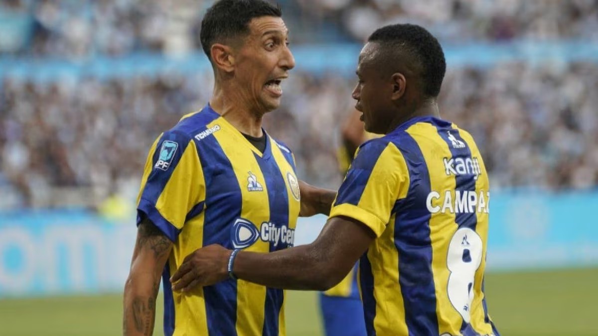 Di María y Campaz comparten vestidor en Rosario Central / Cortesía