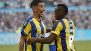 Di María y Campaz comparten vestidor en Rosario Central / Cortesía