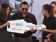 En su gira por Puebla, la presidenta Claudia Sheinbaum encabezó la entrega de 32 Viviendas para el Bienestar |