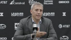 Hernán Crespo pide serenidad tras eliminación de Atlas en Leagues Cup 2026. | Leagues Cup vía YouTube