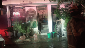 Incendio en la colonia San Ángel deja tres lesionados