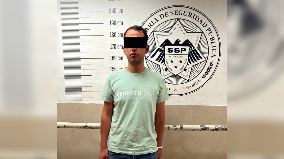 Autoridades interceptaron al culpable en el cruce de las calles Porfirio Díaz y Vicente Guerrero. | Cortesía