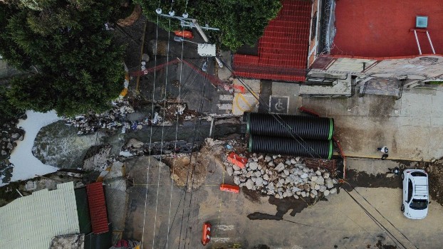 Gobierno de CdMx activa operativo Tlaloque 2.0 ante estragos causados por las fuertes lluvias