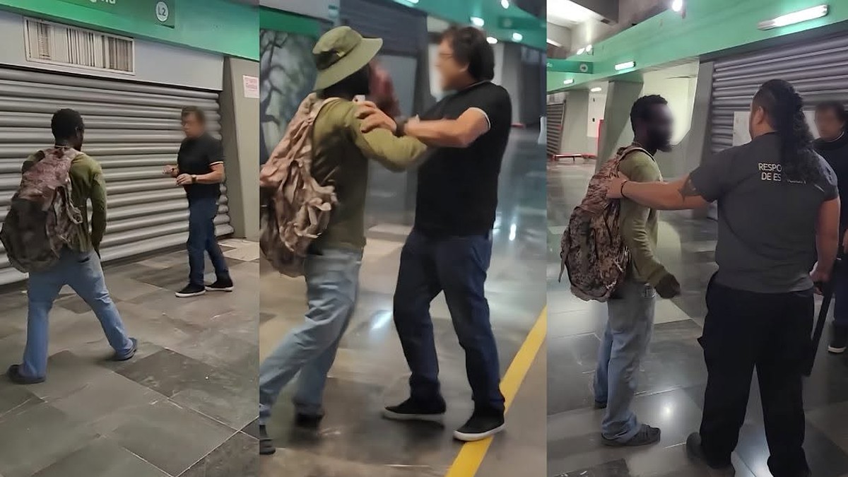 El hombre habría observado al haitiano de arriba a abajo, para después lanzarle comentarios racistas.