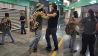 El hombre habría observado al haitiano de arriba a abajo, para después lanzarle comentarios racistas.