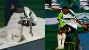 Jacy Maranhão es un futbolista profesional brasileño que juega como defensa central o mediocampista defensivo en el Coritiba.