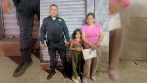 La menor solicitó apoyo en una tienda local. | Policía de Tlajomulco
