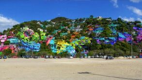 Más de siete meses de trabajo comunitario culminaron con la renovación de uno de los murales más emblemáticos del Cerro de la Campana.