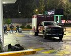 Un adulto mayor murió tras ser atropellado por una unidad de bomberos en una gasolinera sobre la México-Cuernavaca. | Enrique Luna