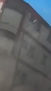 Colapso de edificios tras terremoto en Colombia