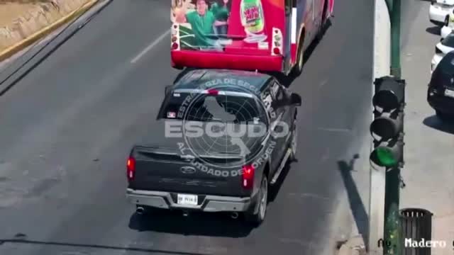 Detienen a hondureño con camioneta robada en el centro de Monterrey