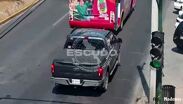 Detienen a hondureño con camioneta robada en el centro de Monterrey