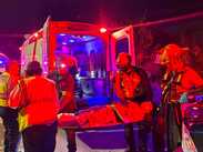 El traslado médico se realizó bajo protocolo de emergencia.