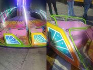 Un juego mecánico colapsó en una feria en Ixtlahuaca, Estado de México y dejó al menos 4 personas lesionadas. | Policía municipal