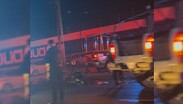 La zona fue acordonada por elementos de la Guardia Nacional.