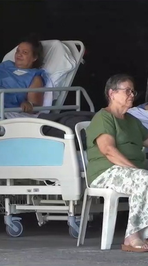 Medicina al aire libre: terremoto obliga a los hospitales de Cali a trasladar a sus pacientes