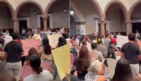 La movilización comenzó el sábado, luego de una reunión entre la familia de Lizbeth. | Gerardo Duque.