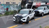 Muere motociclista en Iztacalco tras derrapar y ser arrollado por un camión. / Jorge Becerril