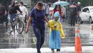 Persisten las fuertes lluvias en la capital del país. | Cuartoscuro