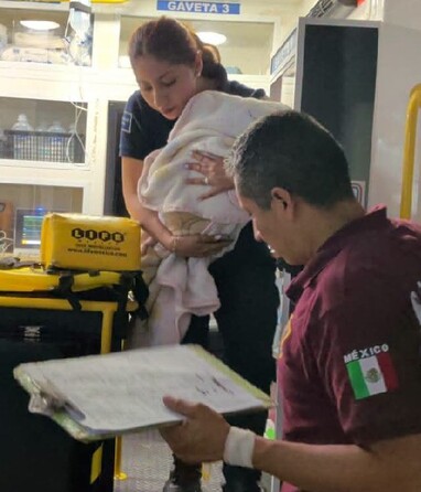 Hasta el momento el estado de salud del bebé es estable, pero seguirá hospitalizado en cuanto avanza su procedimiento legal / Carolina Espinosa Rivera