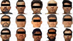 Sentencian a 19 hombres detenidos con arsenal tras enfrentamiento en Tizapán el Alto, Jalisco. | FGR Vía Facebook