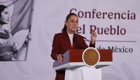 Sheinbaum afirmó que México siempre solicitará recuperar algo que beneficie al pueblo de México. | Octavio Hoyos