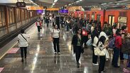 Usuarios del Metro CdMx comparten el avance y afluencia en la estaciones. | @MetroCDMX
