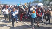 Valentín, de 22 años, fue sepultado en el panteón de la comunidad de Cacaloapan, en Tepanco de López | Cacaloapan Times