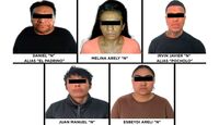 Vinculan a proceso a 5 integrantes de 'Los Vallarta' por homicidio en Tecámac; los investigan por más delitos en Edomex. | Fiscalía Edomex