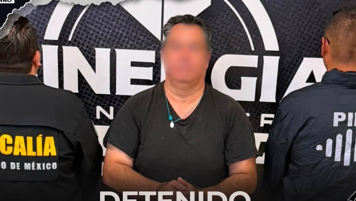Alejandro "N" fue puesto a disposición de las autoridades tras su detención | Cortesía