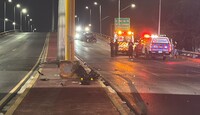 Al lugar arribaron elementos de Movilidad de Monterrey, de Fuerza Civil y de Protección Civil.