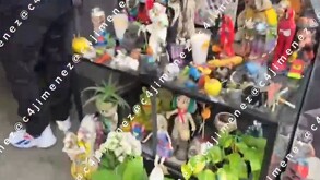 Desmantelan narcotiendita en la Venustiano Carranza; tenían un altar dedicado al Chavo del 8. / Carlos Jiménez