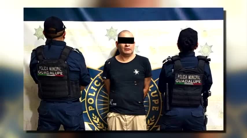 Detienen a hombre tras robar cámara y amenazar a mujer en Guadalupe