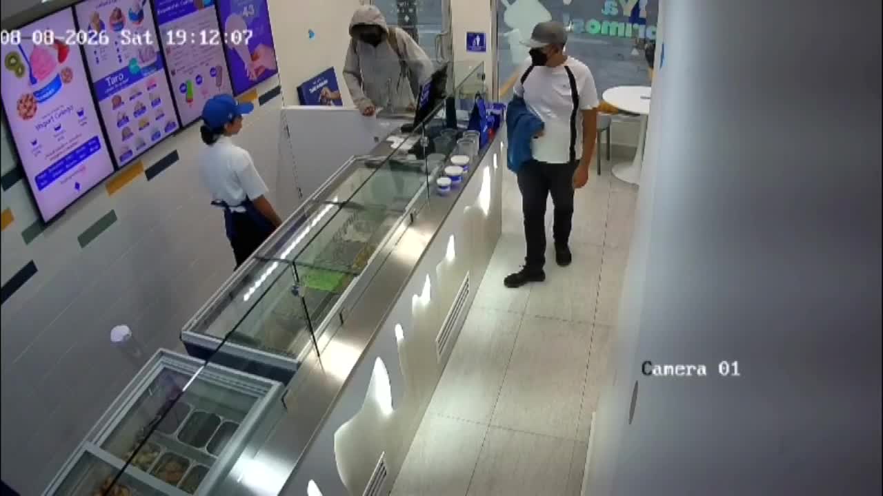 Detienen a presunto ladrón tras intento de robo en heladería de Guadalupe