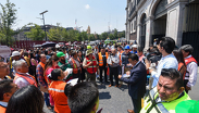 Durante un simulacro los ciudadanos deben salir a la calle | Cuartoscuro