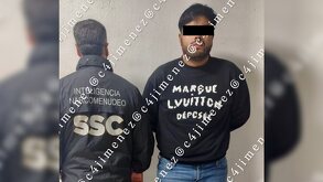 Elementos de la SSC de la Ciudad de México detuvieron en Iztapalapa a Toshiro Tadeo 'N', primo de 'El Irving', de la Unión Tepito. | C4 Carlos Jiménez
