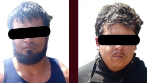 Dos hombre fueron detenidos tras persecución abordo de carroza fúnebre en la carretera Pachuca-Actopan| Fiscalía de Hidalgo