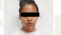 Lucila fue detenida cuando se encontraba en la colonia Centro de Puebla por elementos de la Fiscalía Especializada / X: @FiscaliaPuebla