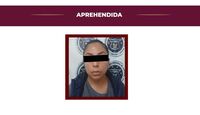 La mujer fue detenida en la colonia Plutarco Elías Calles | Cortesía