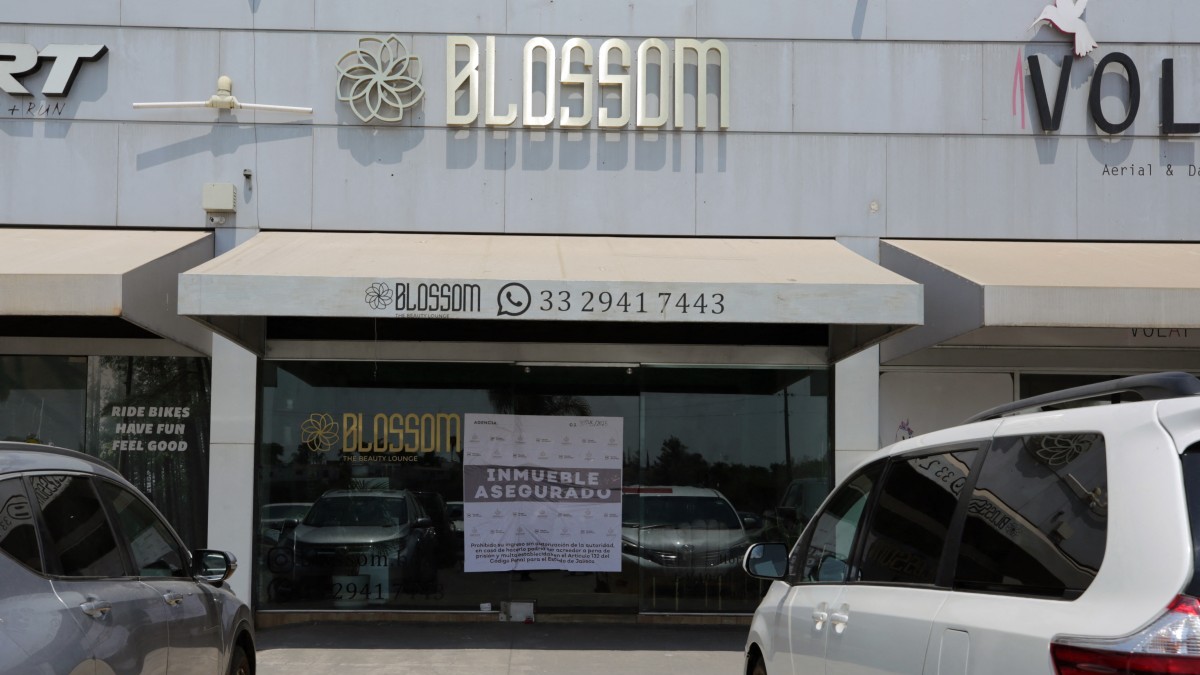 El salón Blossom The Beauty Lounge permaneció bajo resguardo de las autoridades desde el 13 de mayo de 2025