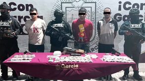 Alexis Francisco 'N', Octavio Alberto 'N' y Alan Mauricio 'N'.| Especial