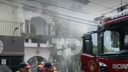 Un cortocircuito provocó un fuerte incendio en una vivienda de la colonia Iztaccíhuatl, CdMx; autoridades trabajan en la zona. | Telediario