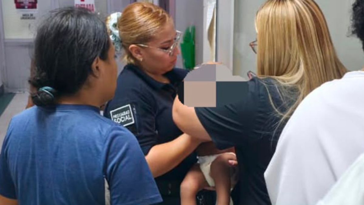 Gracias a la rápida escolta policial y a los conocimientos médicos de la oficial, el pequeño fue entregado a tiempo al personal médico de guardia.